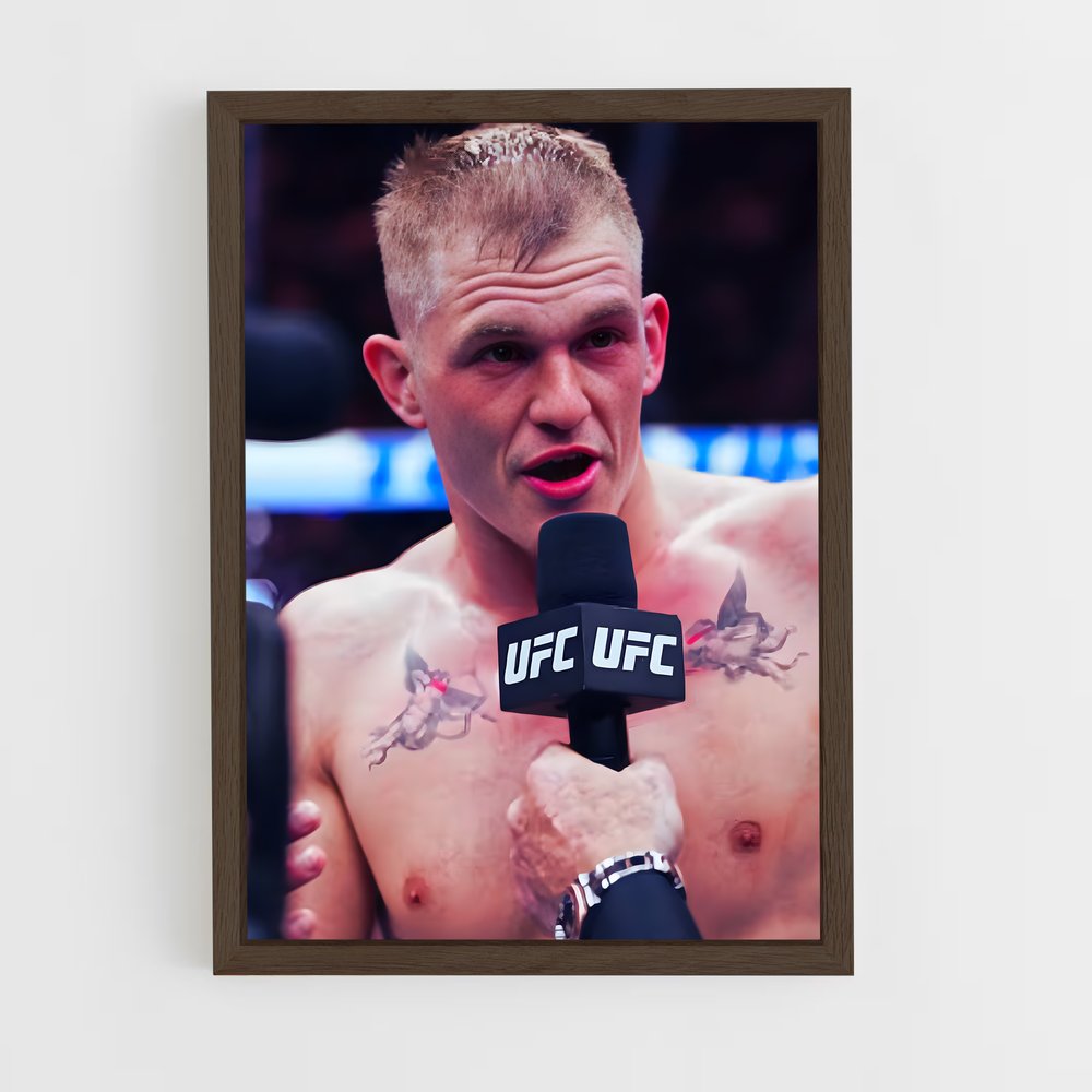 Poster Ian garry narrer – affiche MMA (vue 5)